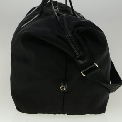 GUCCI Boston Bag Nylon 2way Black  56712