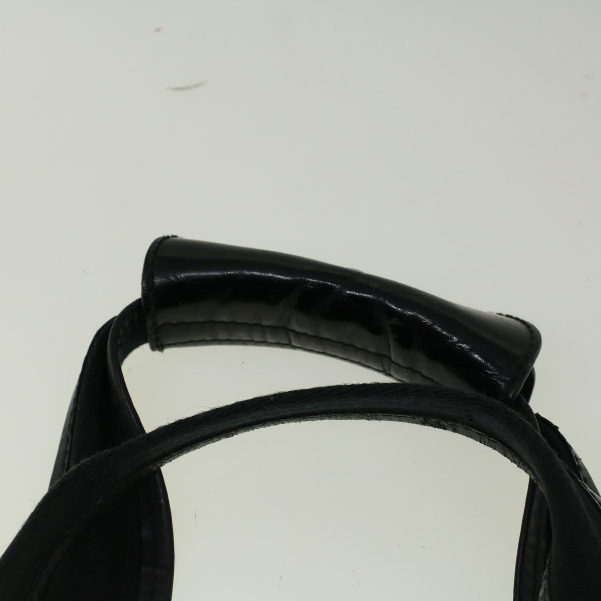 GUCCI Boston Bag Nylon 2way Black  56712