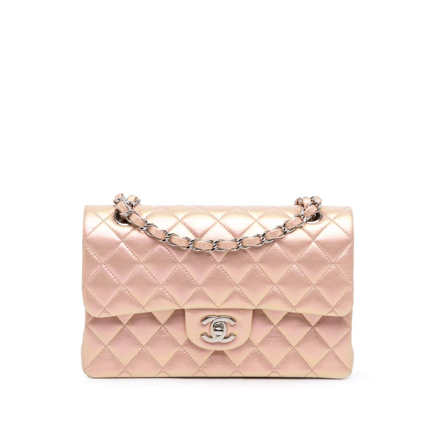 Chanel Sac Small Classic Iridescent Lambskin Double Flap