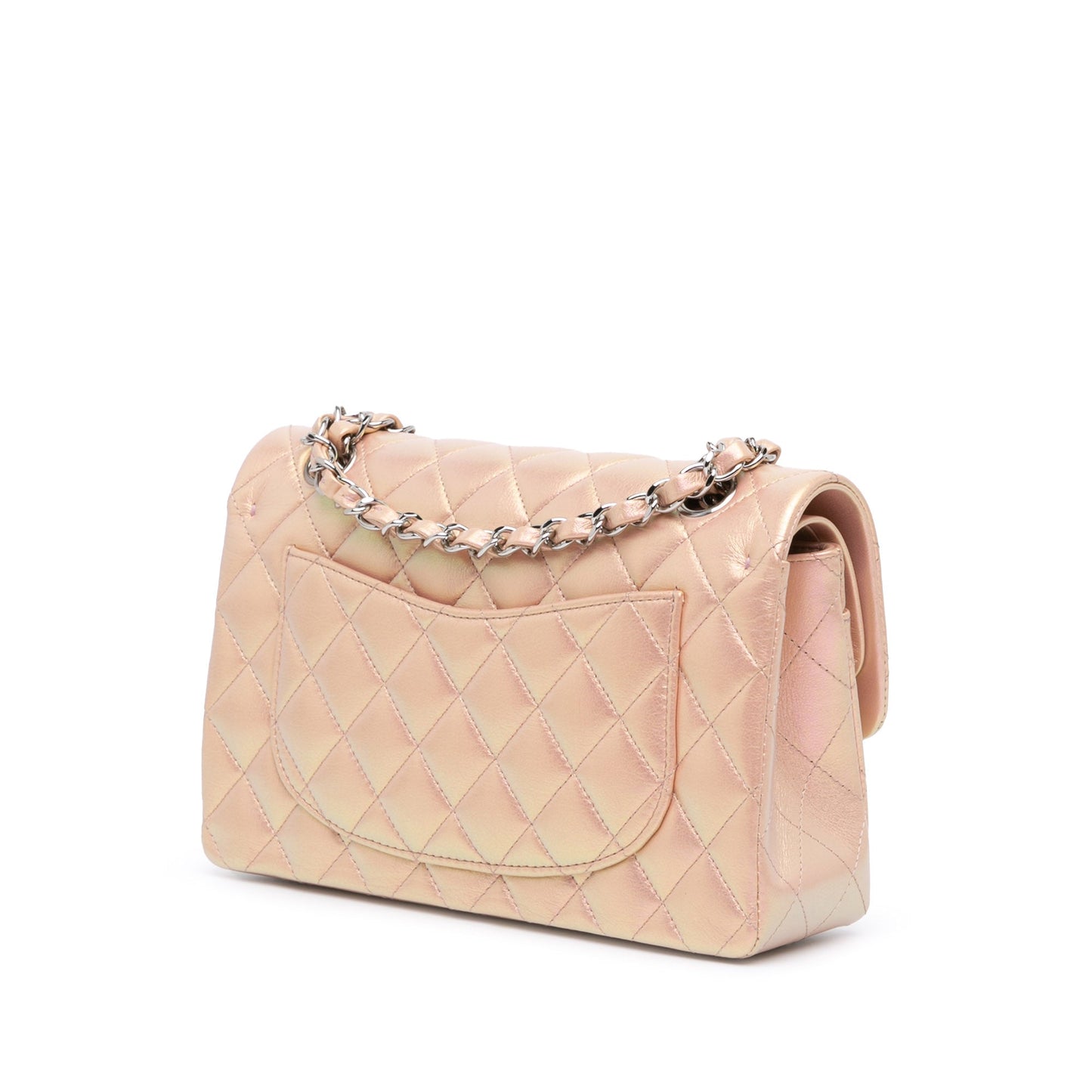 Chanel Sac Small Classic Iridescent Lambskin Double Flap