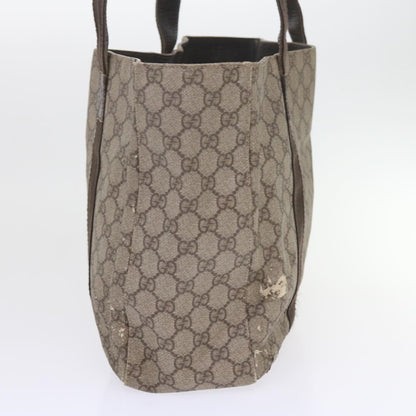 GUCCI GG Canvas Pouch Tote Bag Coated Canvas 2Set Beige Black  57550