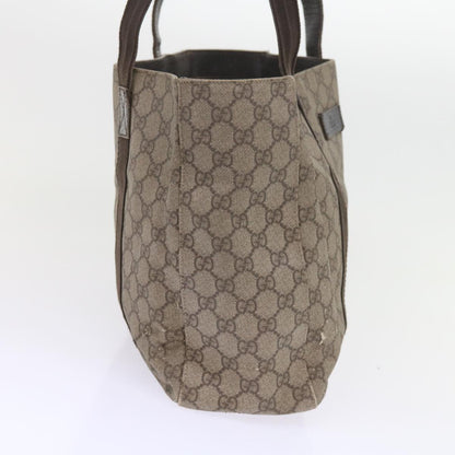 GUCCI GG Canvas Pouch Tote Bag Coated Canvas 2Set Beige Black  57550