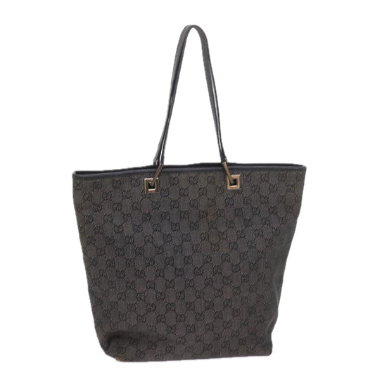 GUCCI GG Canvas Tote Bag Gray 31243  58485
