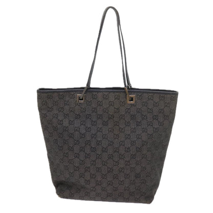 GUCCI GG Canvas Tote Bag Gray 31243  58485