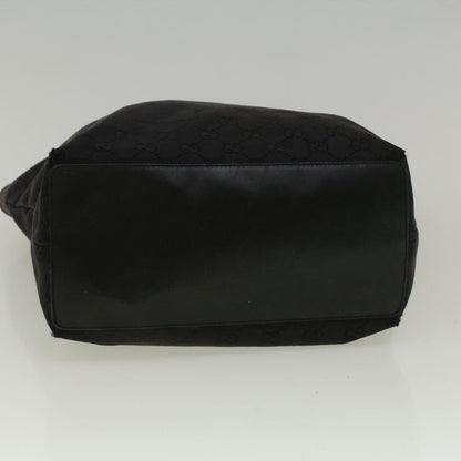 GUCCI GG Canvas Tote Bag Black 002 1098 3444  58793