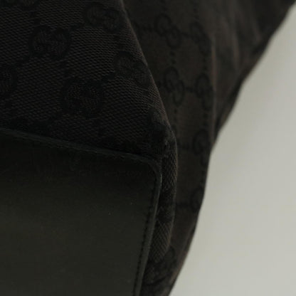 GUCCI GG Canvas Tote Bag Black 002 1098 3444  58793