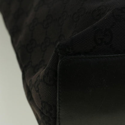 GUCCI GG Canvas Tote Bag Black 002 1098 3444  58793