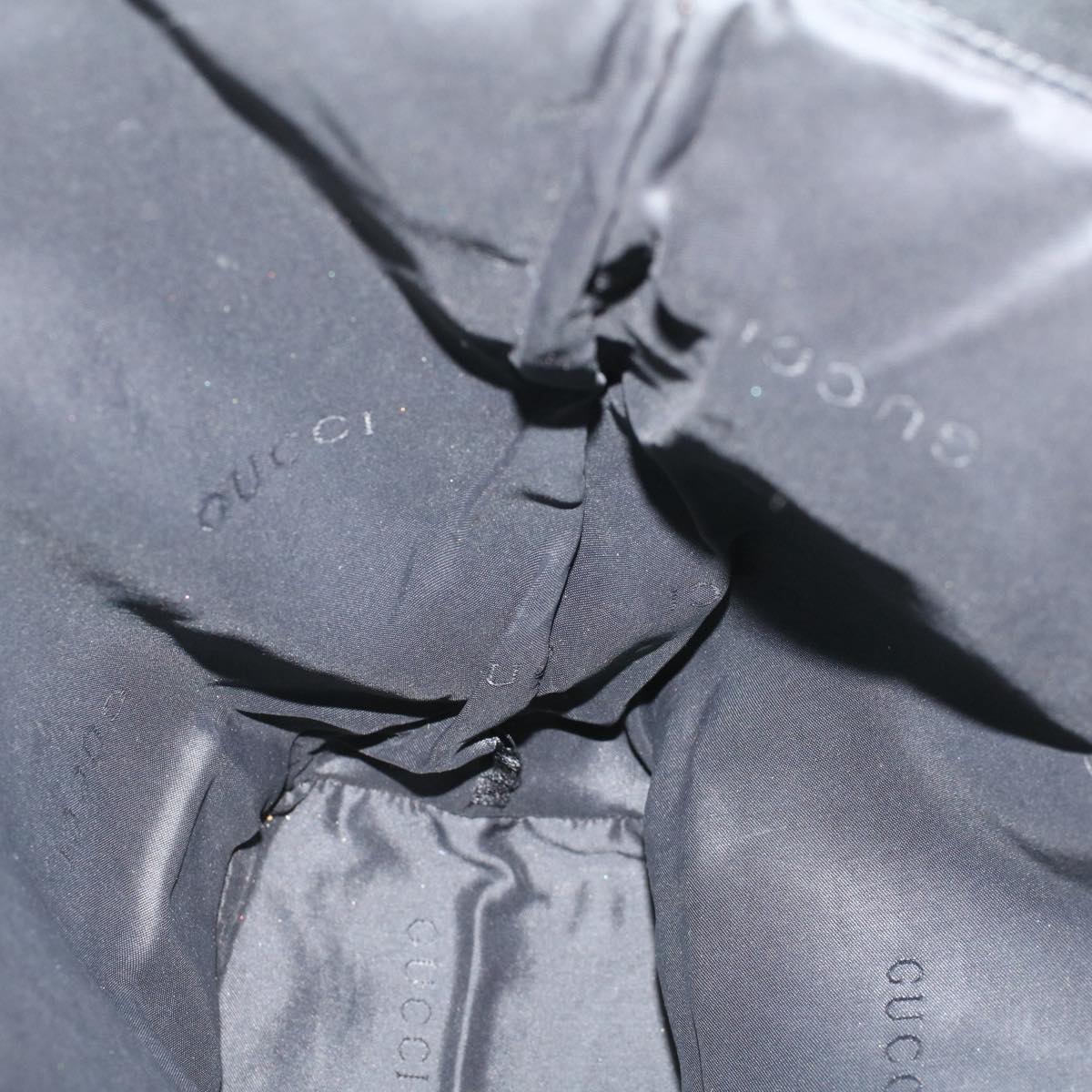 GUCCI GG Canvas Tote Bag Black 002 1098 3444  58793