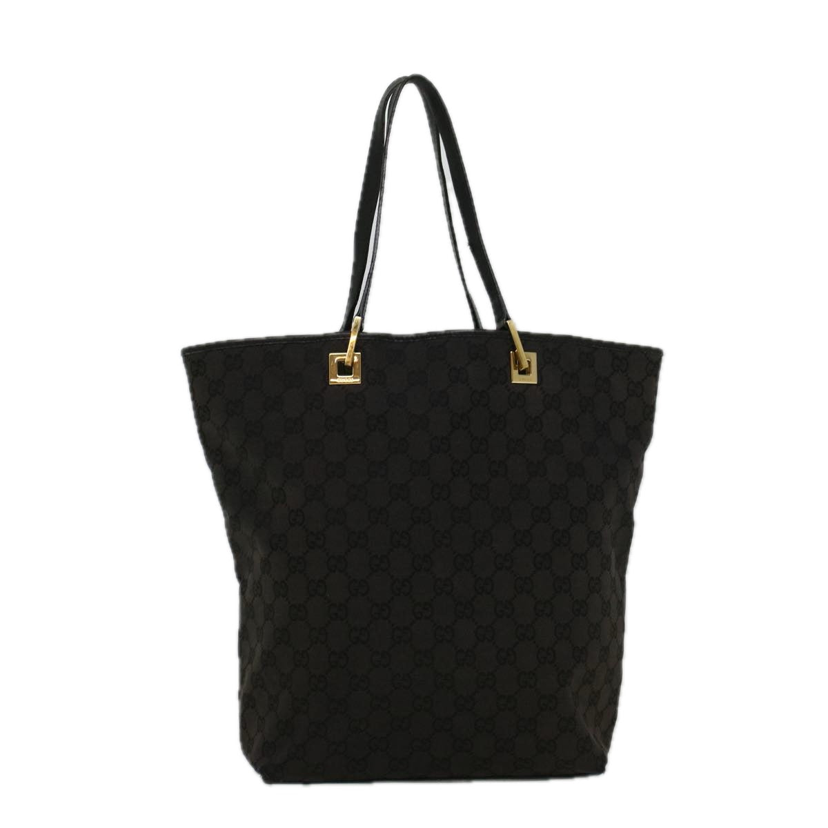 GUCCI GG Canvas Tote Bag Black 002 1098 3444  58793