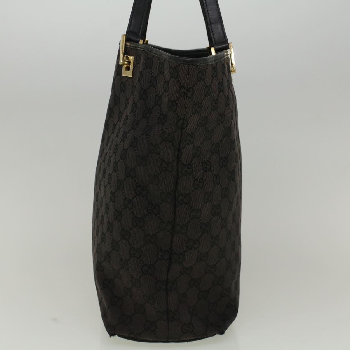 GUCCI GG Canvas Tote Bag Black 002 1098 3444  58793