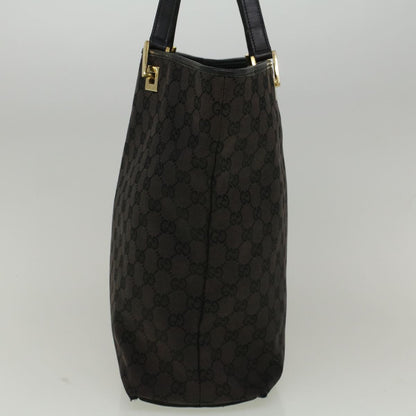 GUCCI GG Canvas Tote Bag Black 002 1098 3444  58793