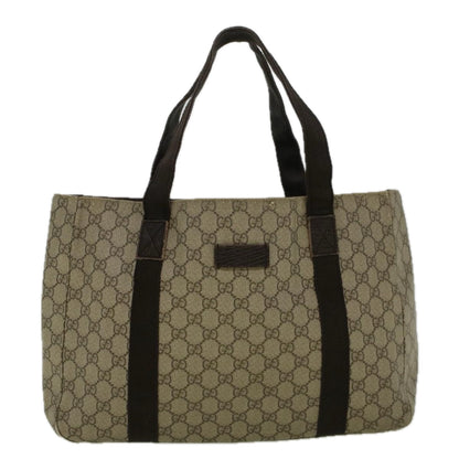 GUCCI GG Canvas Tote Bag Coated Canvas Beige 141624  58802