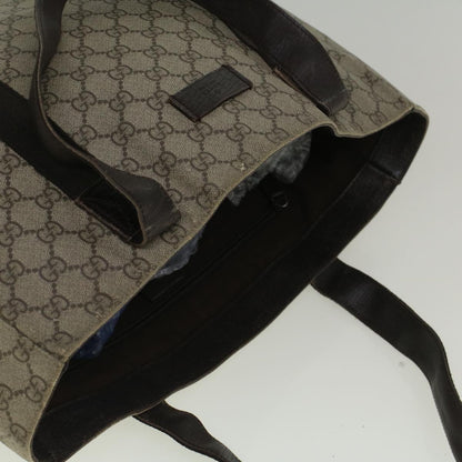 GUCCI GG Canvas Tote Bag Coated Canvas Beige 141624  58802