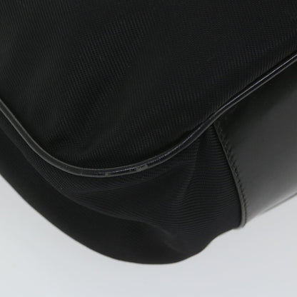 GUCCI Bamboo Shoulder Bag Nylon 2way Black 001 1998 1577 5  58813