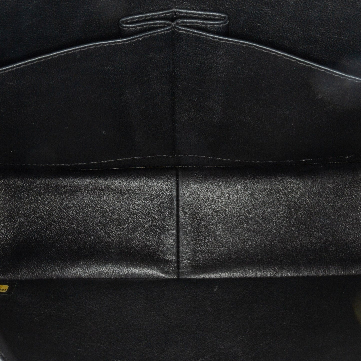Black Chanel Jumbo Classic Patent Double Flap Shoulder Bag
