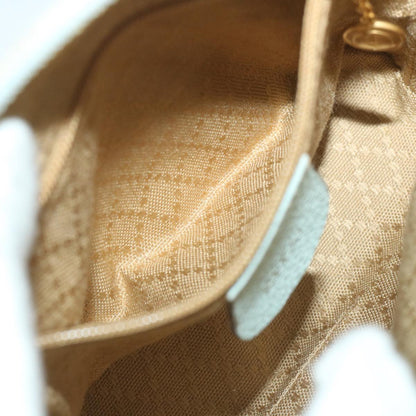GUCCI Bamboo Hand Bag Suede 2way Light Blue 007 2865 0231  59001