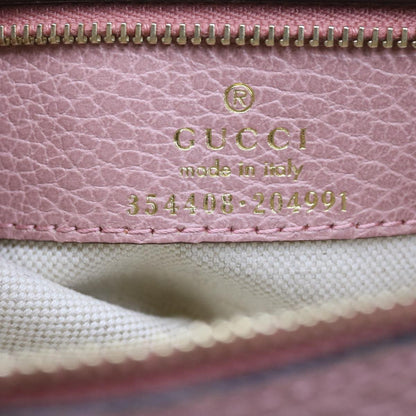 GUCCI Tote Bag Leather Pink 354408  59060