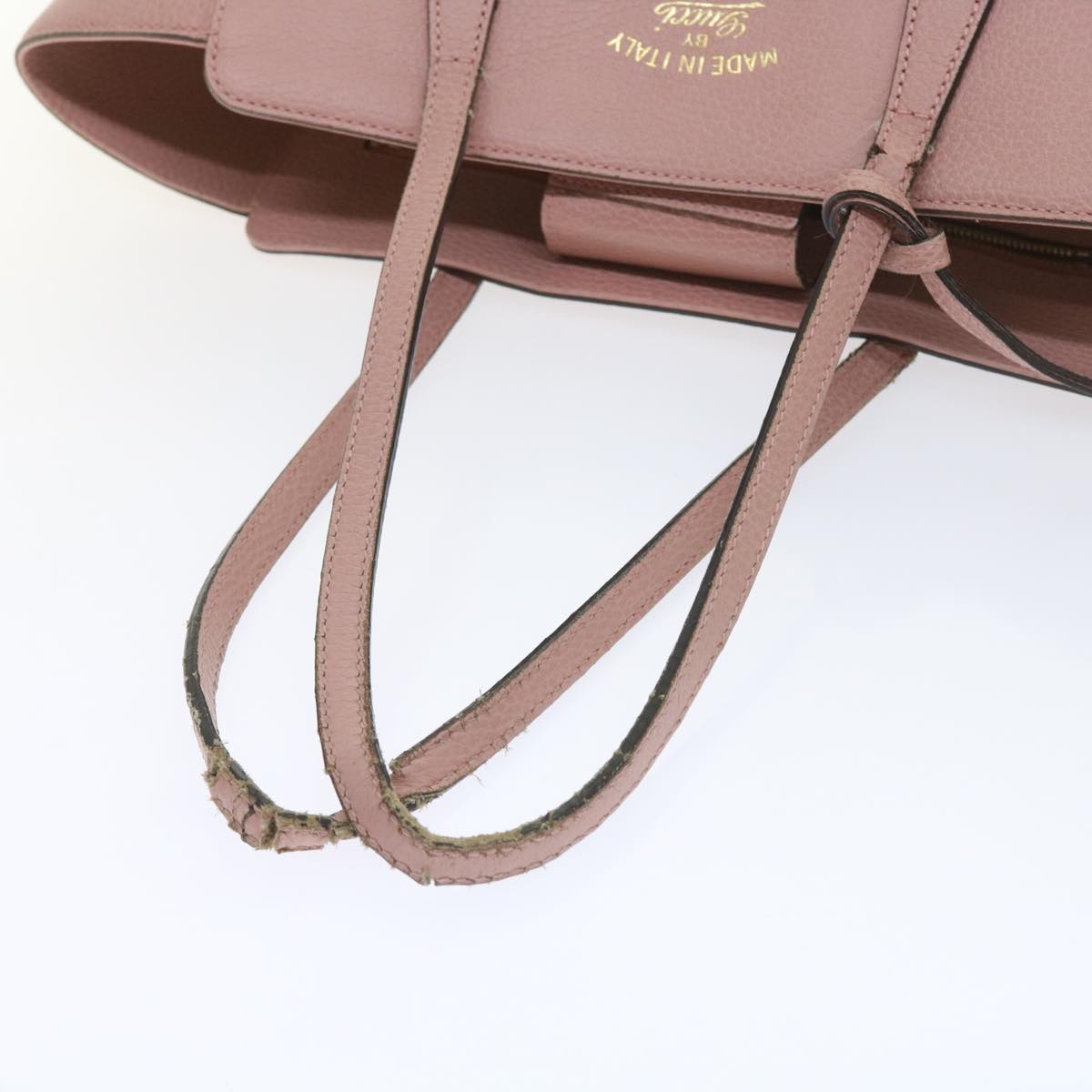 GUCCI Tote Bag Leather Pink 354408  59060