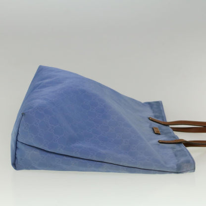 GUCCI GG Canvas Tote Bag Blue 295252  59064