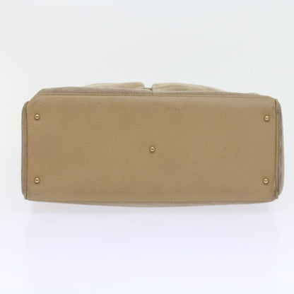 GUCCI Bamboo Shoulder Bag Suede 2way Beige 002 123 0322  59066