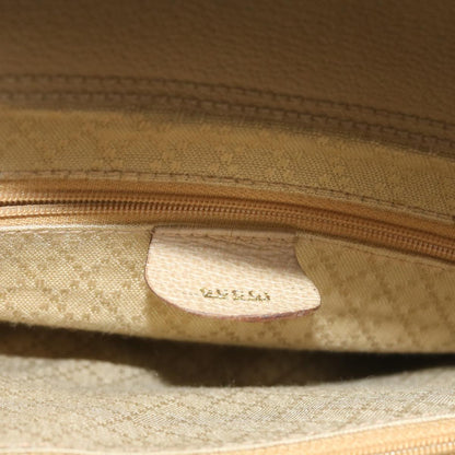 GUCCI Bamboo Shoulder Bag Suede 2way Beige 002 123 0322  59066