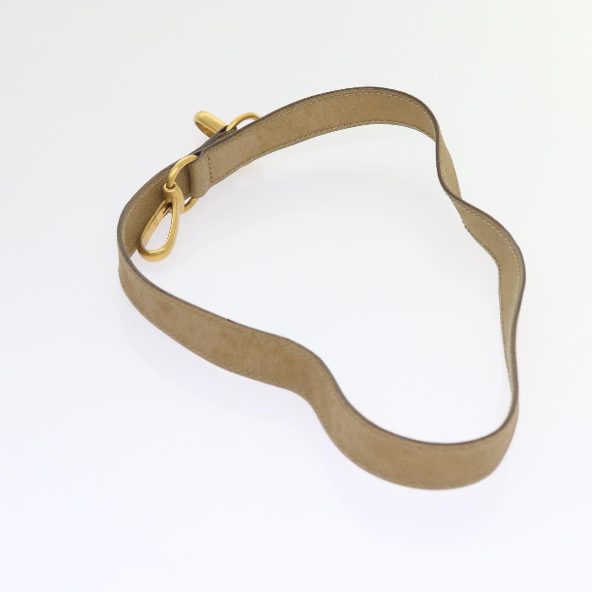 GUCCI Bamboo Shoulder Bag Suede 2way Beige 002 123 0322  59066