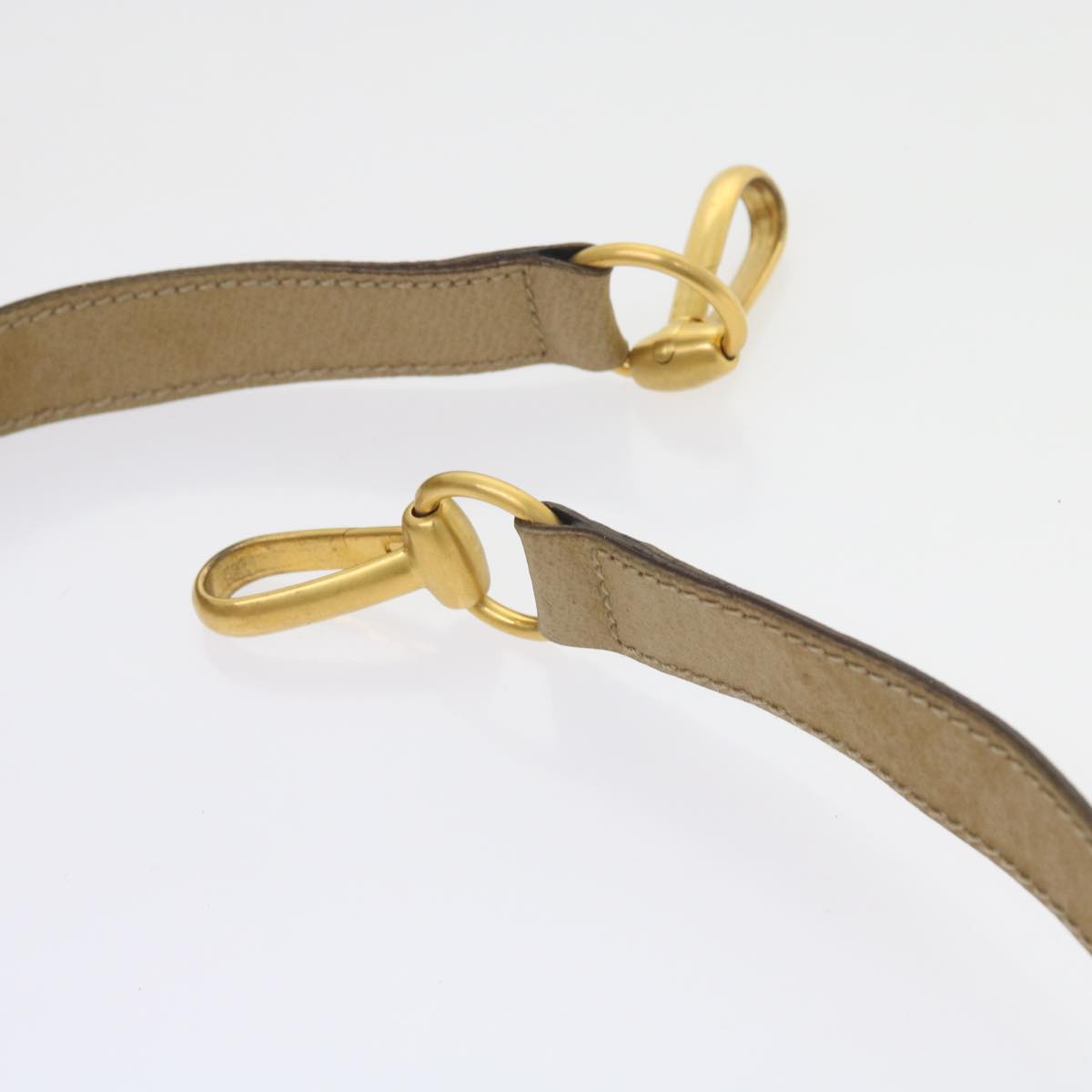 GUCCI Bamboo Shoulder Bag Suede 2way Beige 002 123 0322  59066
