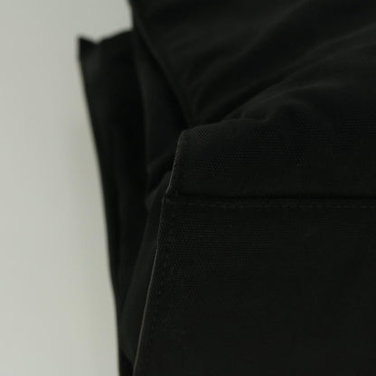 GUCCI Bamboo Hand Bag Nylon Black  59240