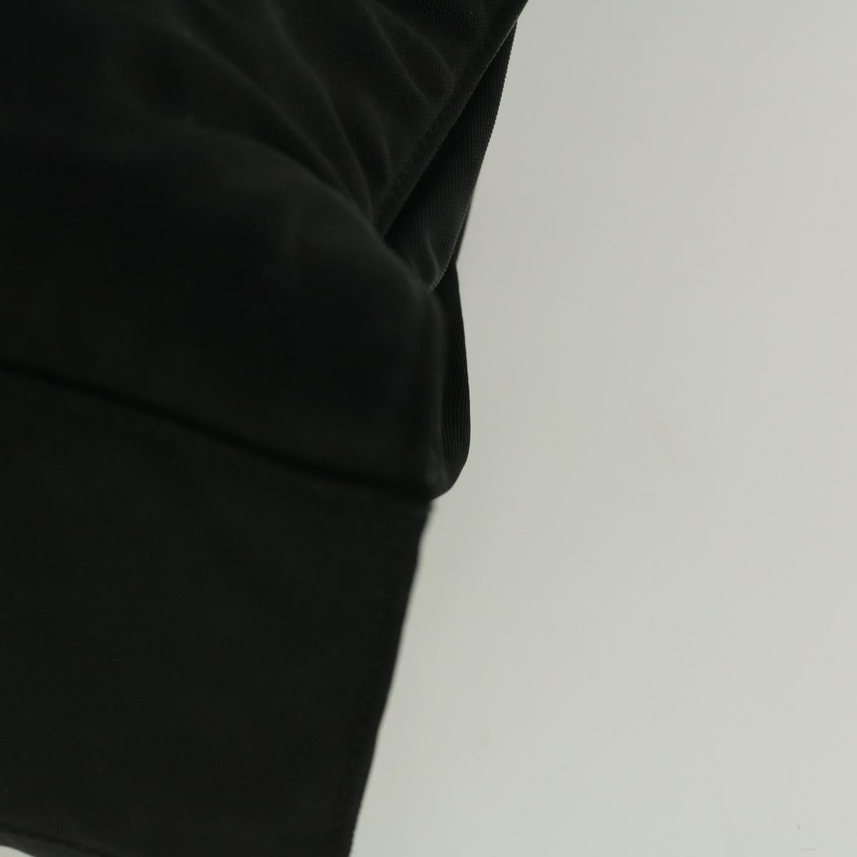 GUCCI Bamboo Hand Bag Nylon Black  59240