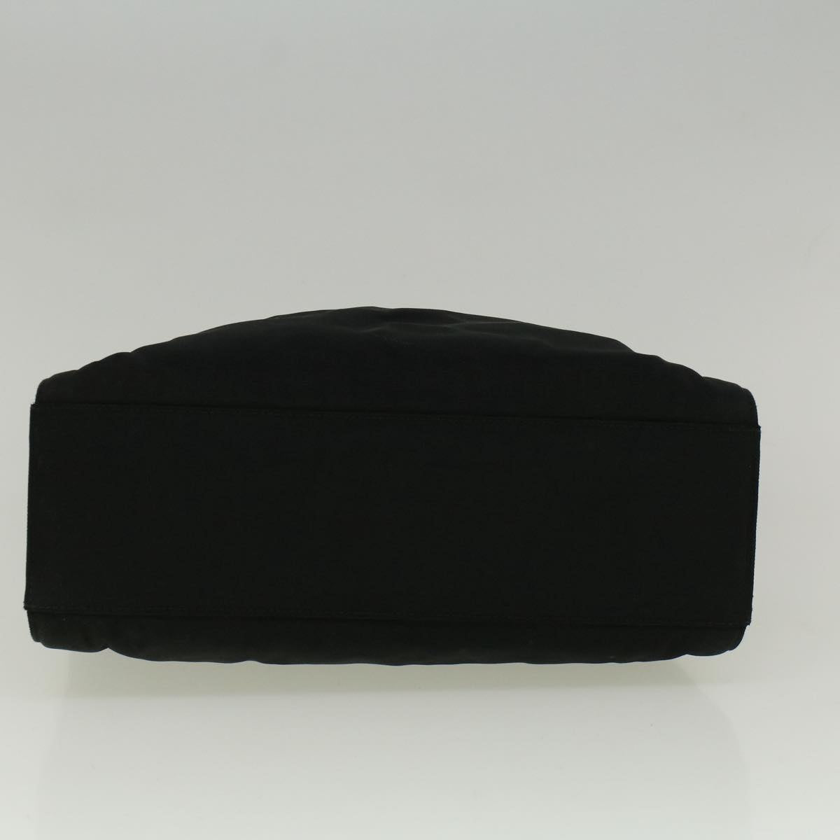 GUCCI Bamboo Hand Bag Nylon Black  59240