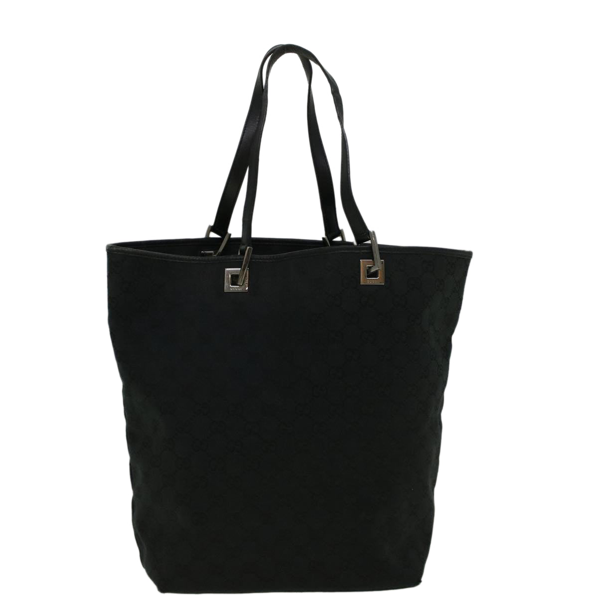 GUCCI GG Canvas Tote Bag Black 31243  59241