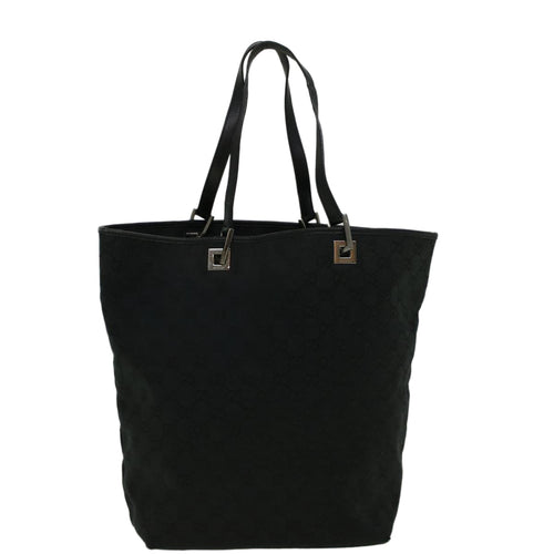 GUCCI GG Canvas Tote Bag Black 31243  59241