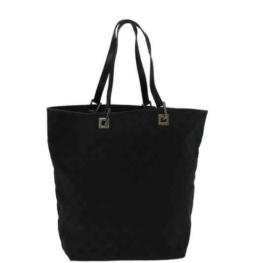 GUCCI GG Canvas Tote Bag Black 31243  59241