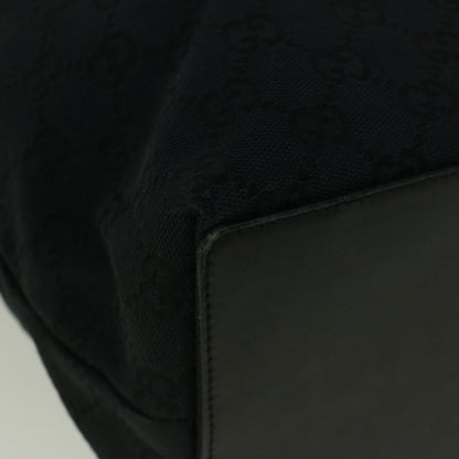 GUCCI GG Canvas Tote Bag Black 31243  59241