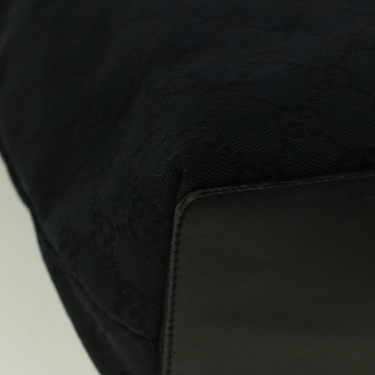 GUCCI GG Canvas Tote Bag Black 31243  59241