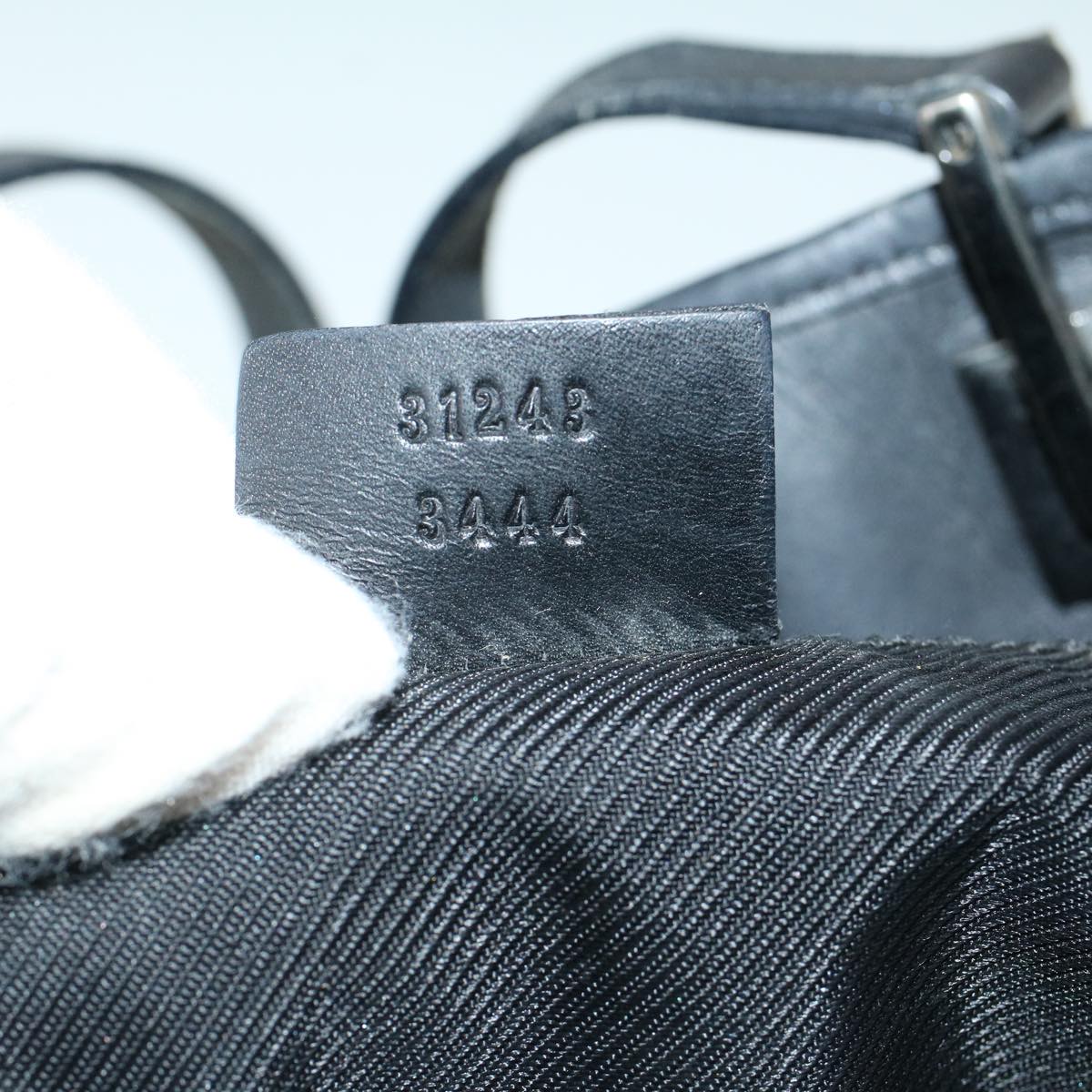 GUCCI GG Canvas Tote Bag Black 31243  59241