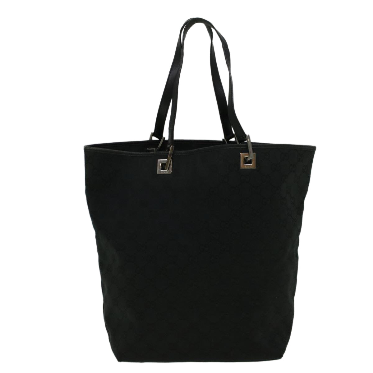GUCCI GG Canvas Tote Bag Black 31243  59241