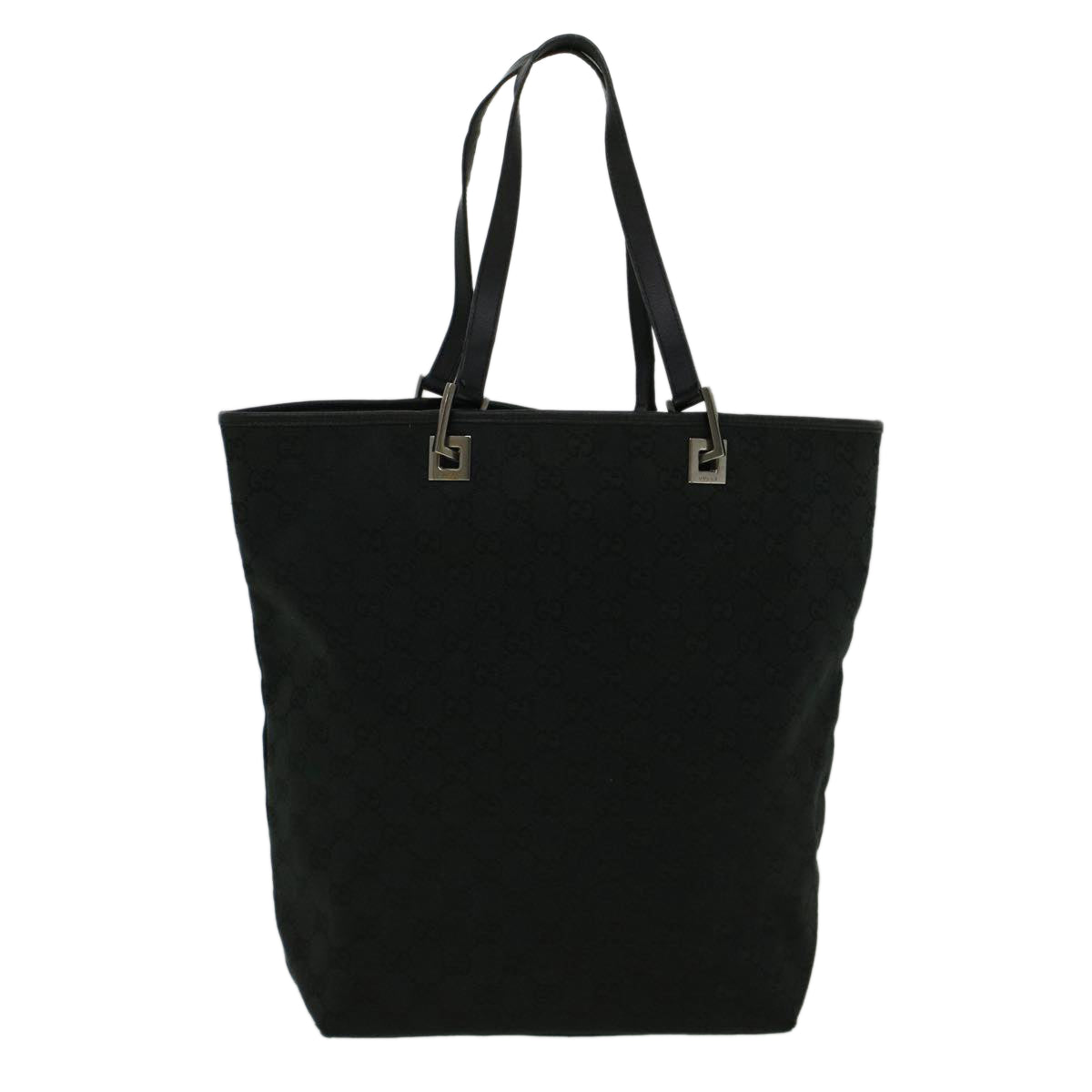 GUCCI GG Canvas Tote Bag Black 31243  59241
