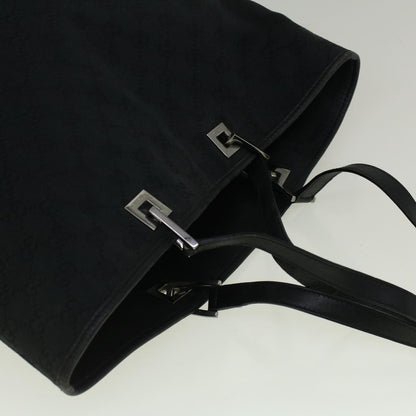 GUCCI GG Canvas Tote Bag Black 31243  59241