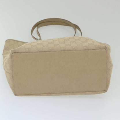 GUCCI GG Canvas Tote Bag Beige 31243  59464