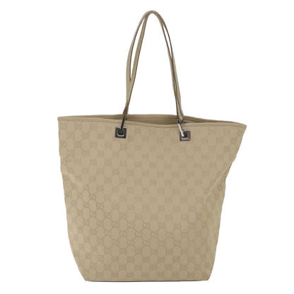 GUCCI GG Canvas Tote Bag Beige 31243  59464