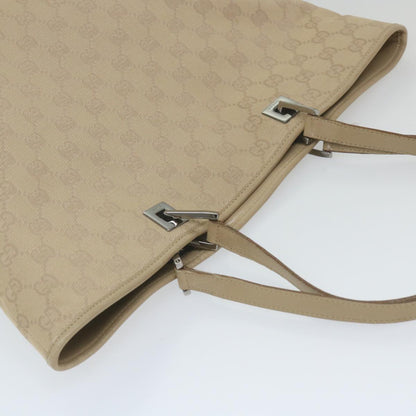 GUCCI GG Canvas Tote Bag Beige 31243  59464