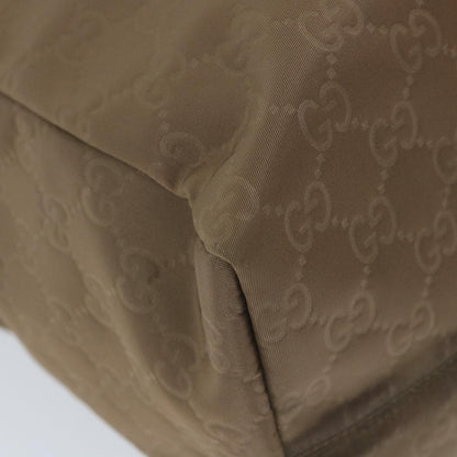 GUCCI GG Canvas Tote Bag Brown 282439  59465