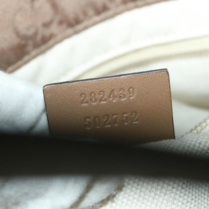 GUCCI GG Canvas Tote Bag Brown 282439  59465