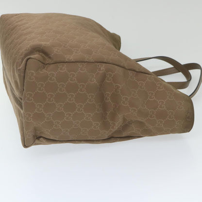 GUCCI GG Canvas Tote Bag Brown 282439  59465