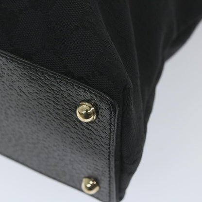 GUCCI GG Canvas Tote Bag Black 120837  59482