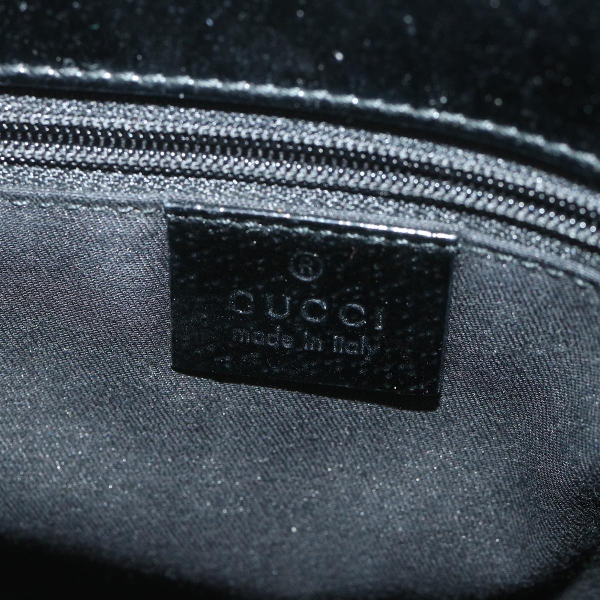 GUCCI GG Canvas Tote Bag Black 120837  59482