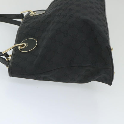 GUCCI GG Canvas Tote Bag Black 120837  59482