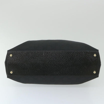 GUCCI GG Canvas Tote Bag Black 120837  59482
