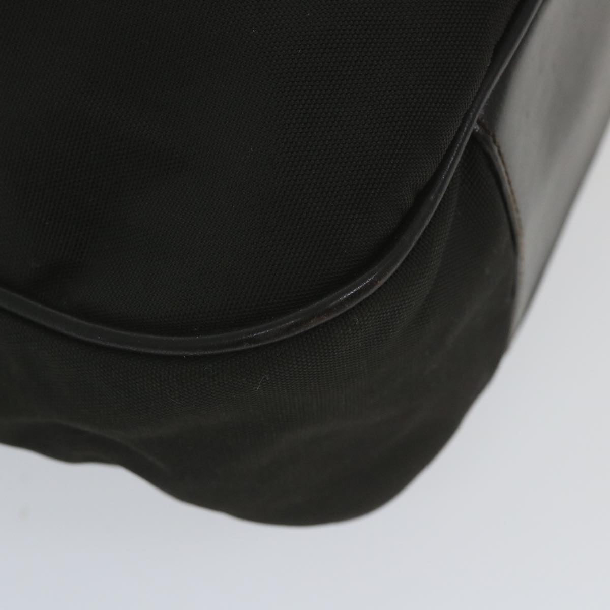 GUCCI Bamboo Shoulder Bag Nylon 2way Black 001 1577 3444  59567